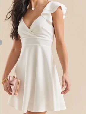 Altar’d State Veronica Flutter Sleeve Dress